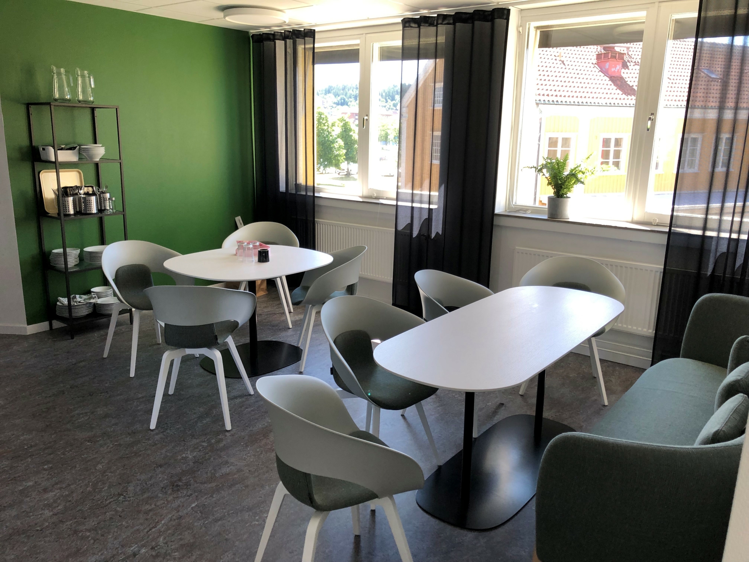 Gemensamma utrymmen i Pipfabriken
